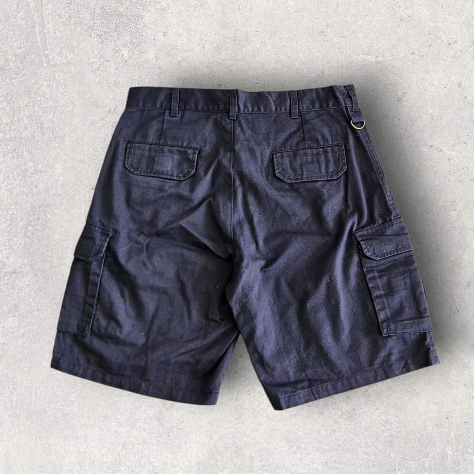 Dickies Navy Cargo Workwear Shorts בצבע כחול כהה, מידה W34