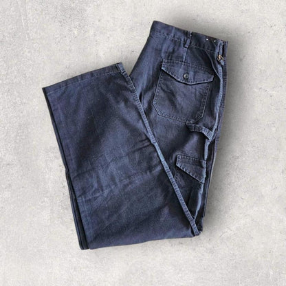 Dickies Navy Double Knee Workwear Pants בצבע כחול נייבי, מידה W38