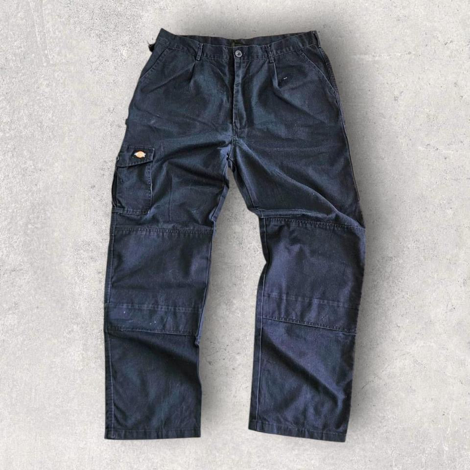 Dickies Navy Double Knee Workwear Pants בצבע כחול נייבי, מידה W38