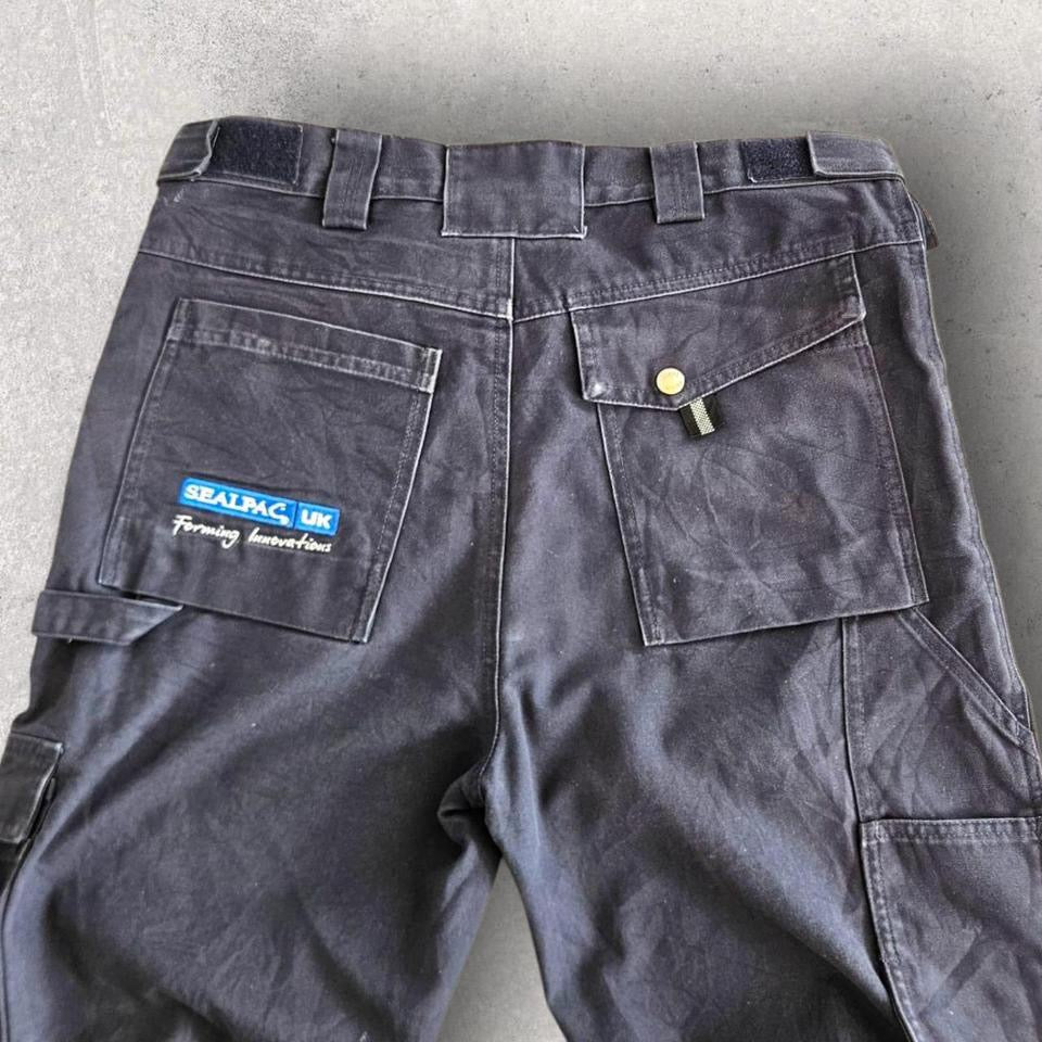 Dickies Navy Double Knee Heavy Pants