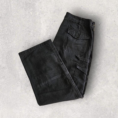 Dickies Black Double Knee Workwear Pants בצבע שחור, מידה W34