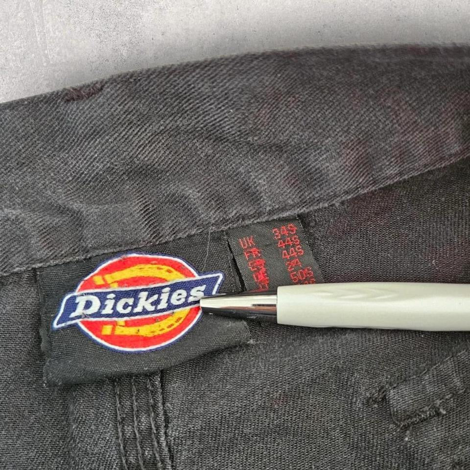 Dickies Black Double Knee Workwear Pants בצבע שחור, מידה W34