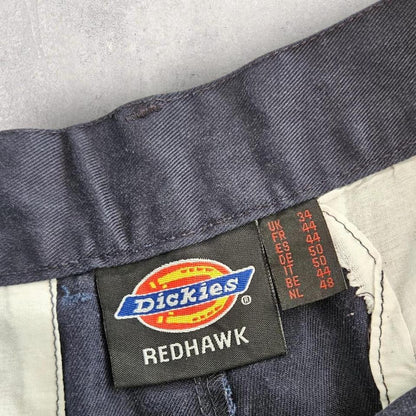 Dickies navy cargo workwear shorts W34 vintage streetwear utility
