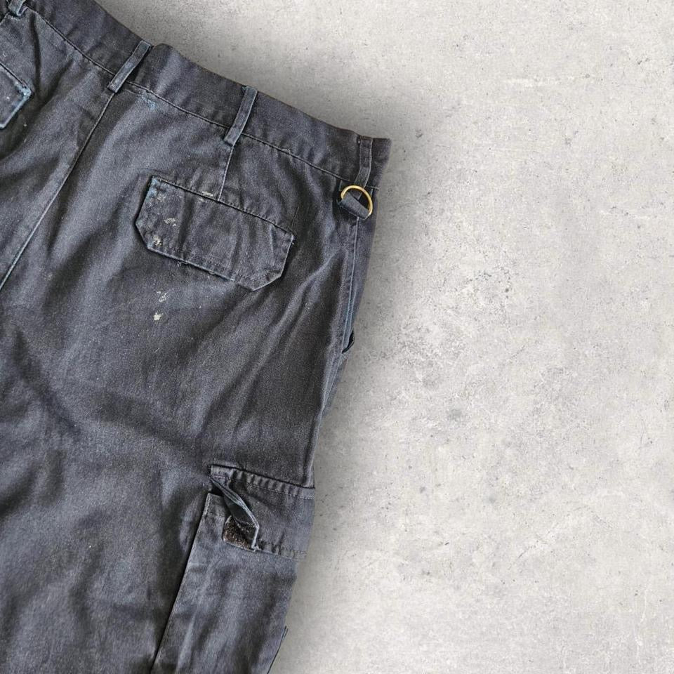 Dickies navy cargo workwear shorts W34 vintage streetwear utility