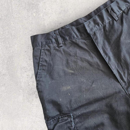 Dickies navy cargo shorty W34 vintage workwear streetwear 84x60