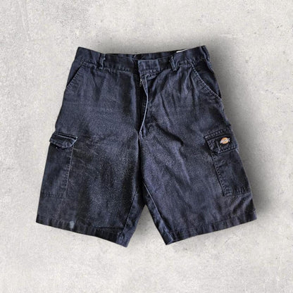 Dickies blue cargo shorts W34 vintage workwear skater 84x58