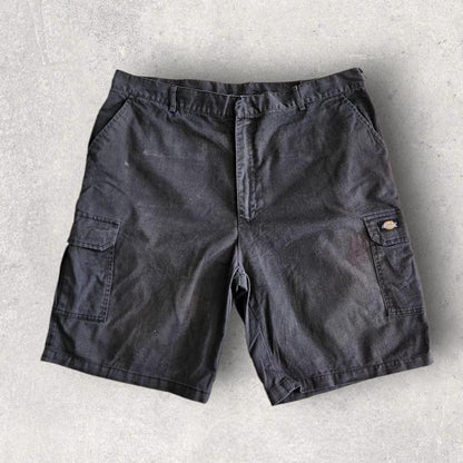 Dickies black cargo workwear shorts W42 vintage oversized streetwear 104x63