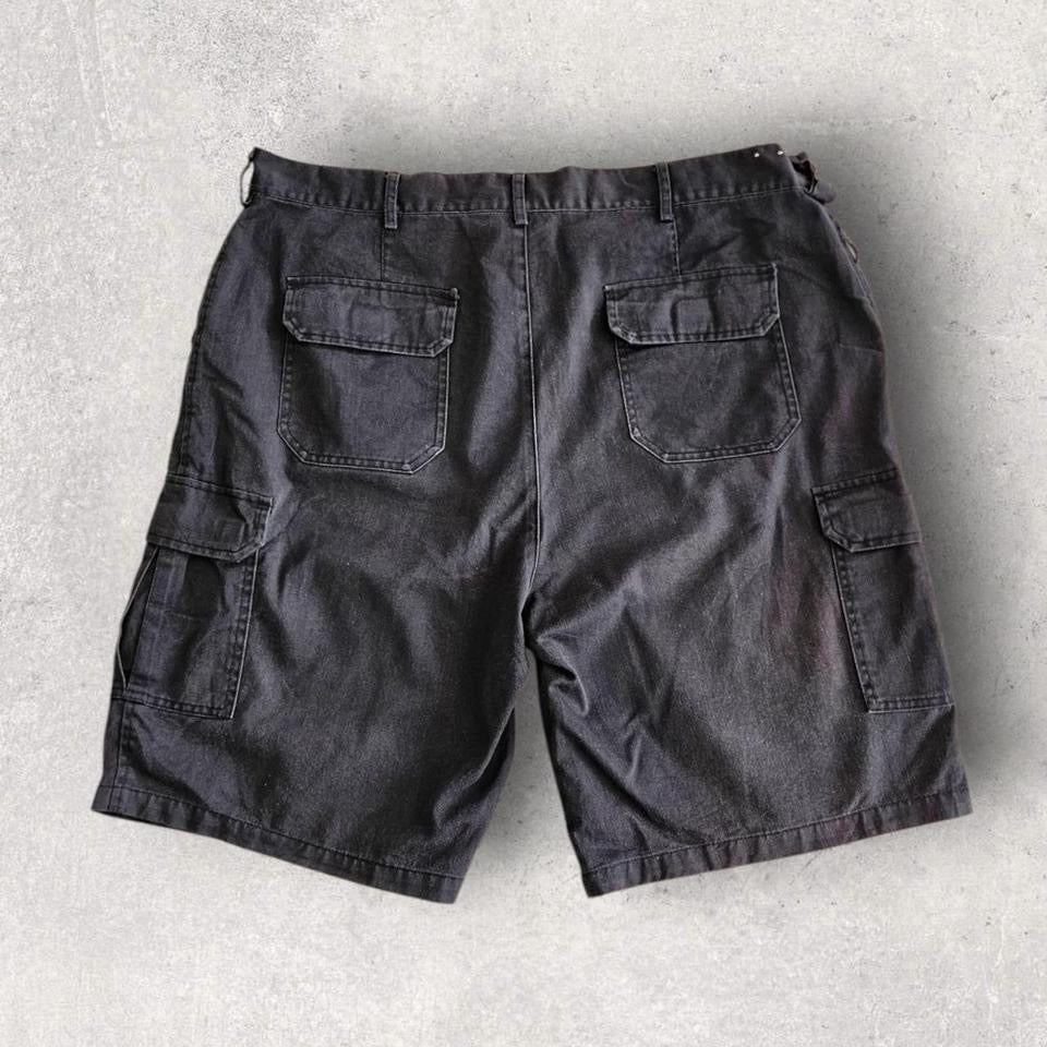 Dickies black cargo workwear shorts W42 vintage oversized streetwear 104x63