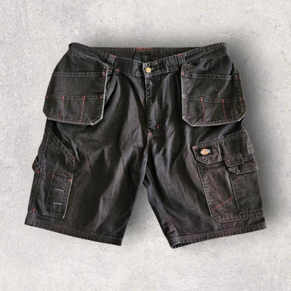 Dickies black carpenter shorts W38 workwear vintage utility 96x59