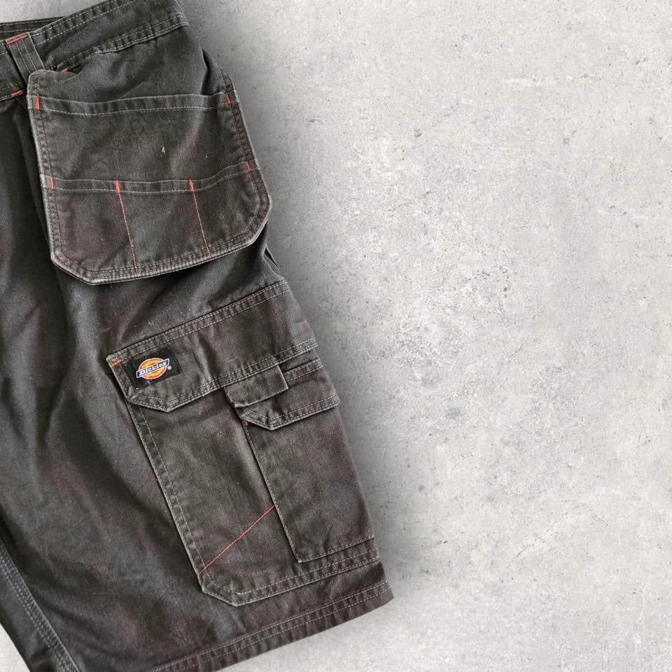 Dickies black carpenter shorts W38 workwear vintage utility 96x59