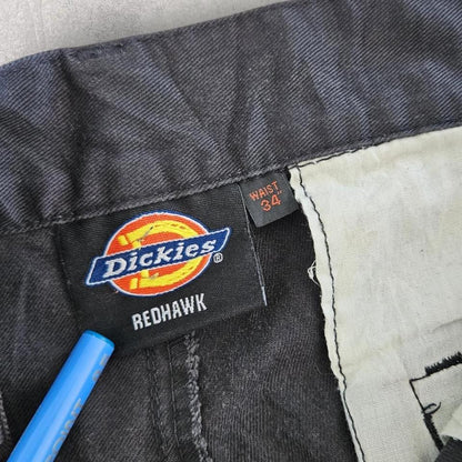 Dickies black cargo shorts vintage workwear W34 84x54