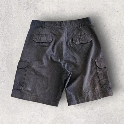 Dickies black cargo shorts vintage workwear W34 84x54