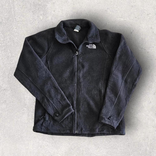 The North Face woman's fleece jacket size S black vintage outdoor wear