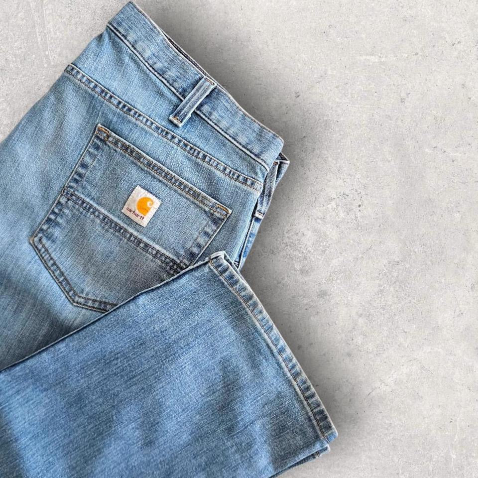 Carhartt blue jeans W38 L30 vintage rugged denim