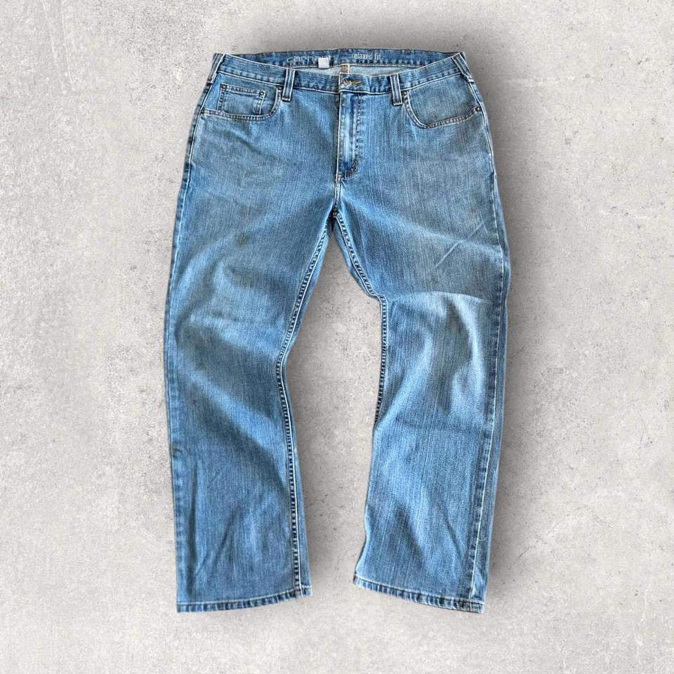 Carhartt blue jeans W38 L30 vintage rugged denim