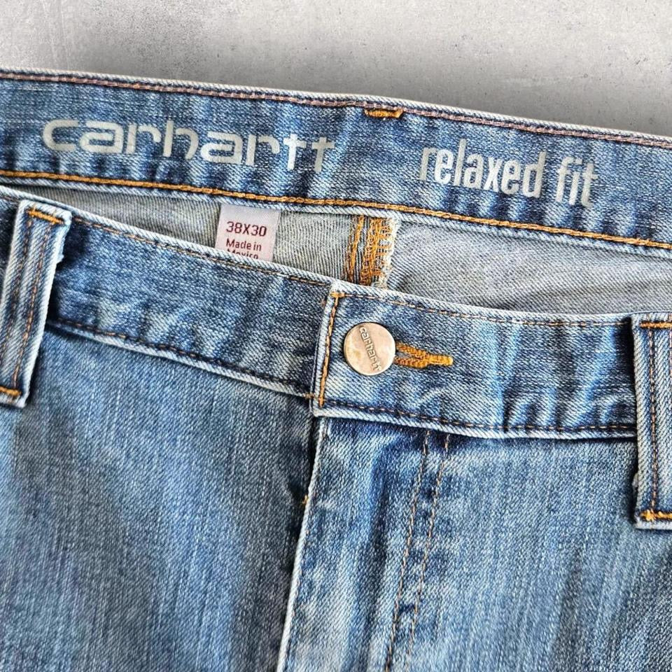 Carhartt blue jeans W38 L30 vintage rugged denim