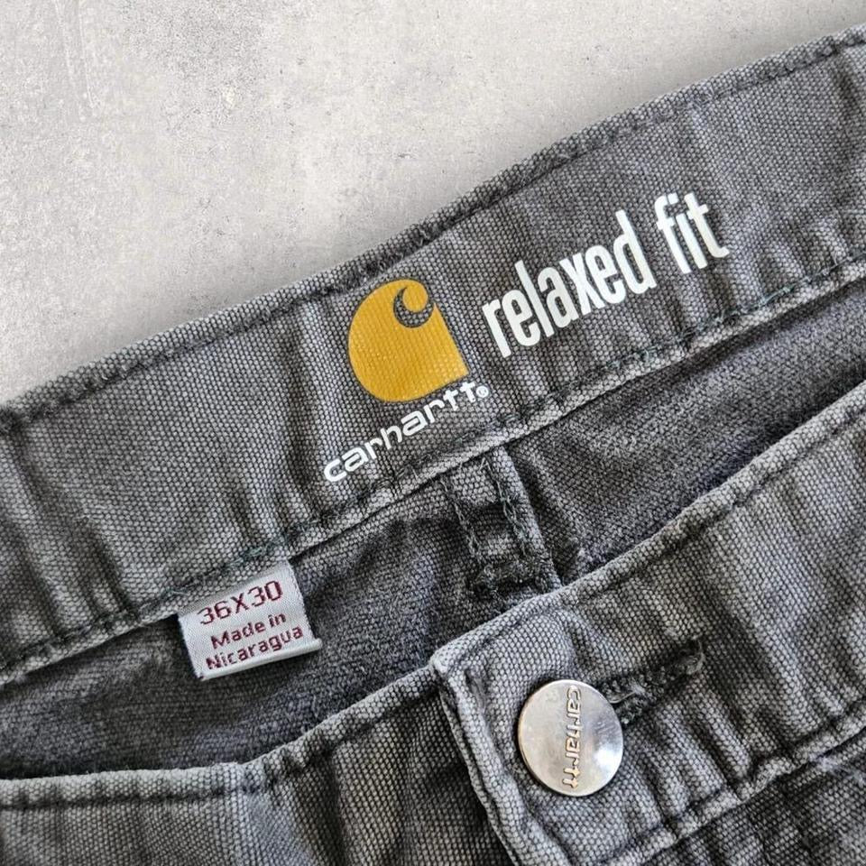 Carhartt grey workwear pants W36 L30 vintage rugged fit