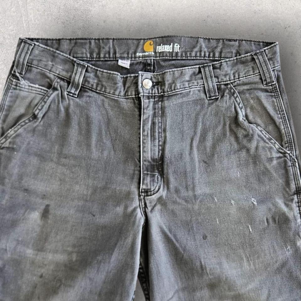 Carhartt grey workwear pants W36 L30 vintage rugged fit