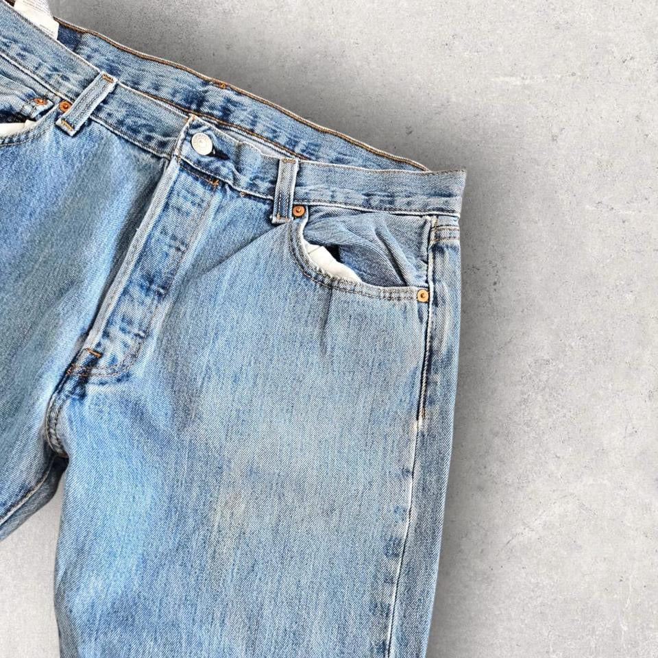 Levi's 501 Blue Jeans 36x36 vintage denim