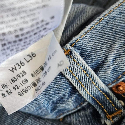 Levi's 501 Blue Jeans 36x36 vintage denim