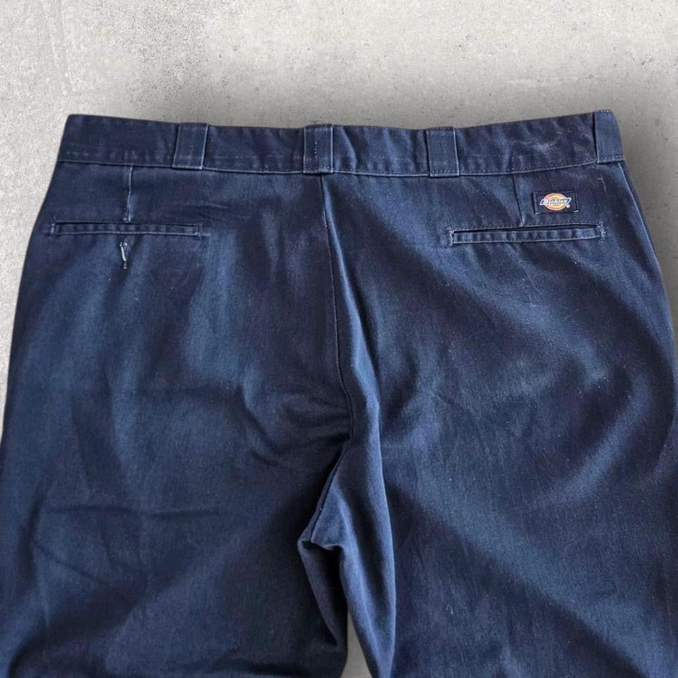 Dickies 874 Navy Pants - W42 L30 – מכנסי דיקיס כחולים קלאסיים לגברים