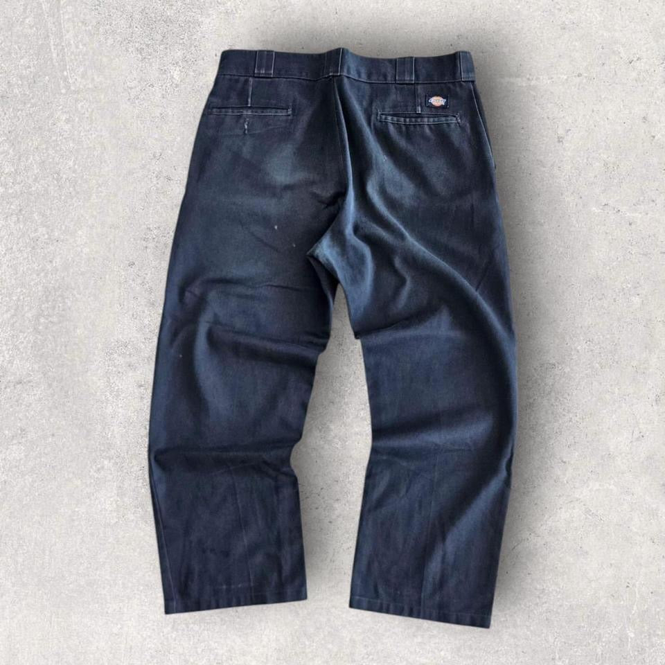 Dickies 874 Navy Pants - W34 L32 – מכנסי דיקיס כחולים וינטג' לגברים