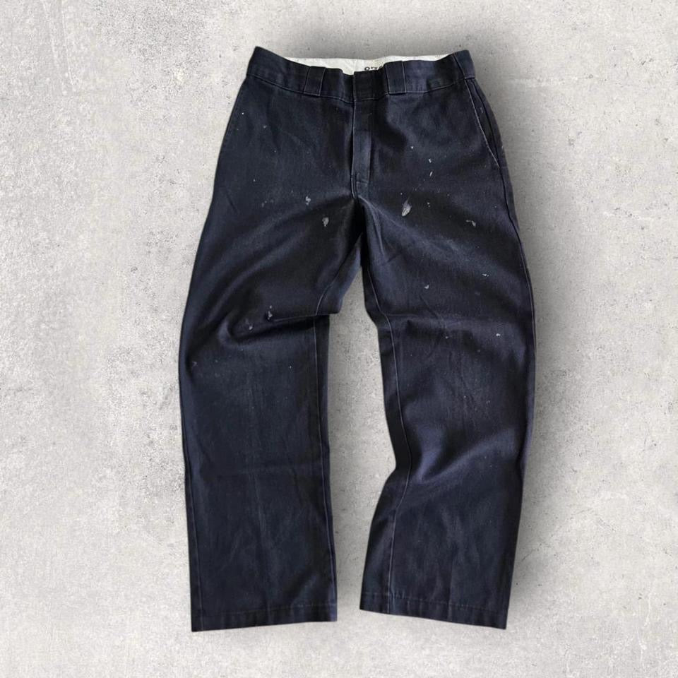Dickies 874 Black Pants - W32 L30 – מכנסי דיקיס שחורים וינטג' לגברים