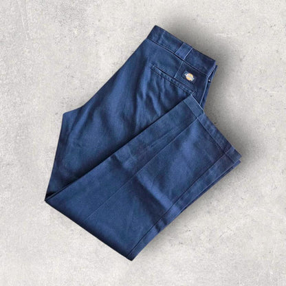 Dickies 874 Navy Pants - W34 L30 – מכנסי דיקיס כחולים וינטג' לגברים