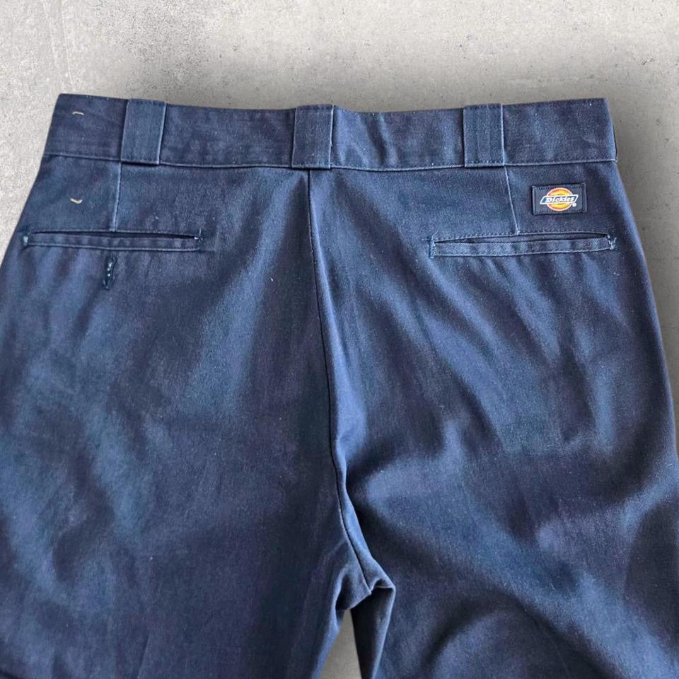 Dickies 874 Navy Pants - W34 L30 – מכנסי דיקיס כחולים וינטג' לגברים