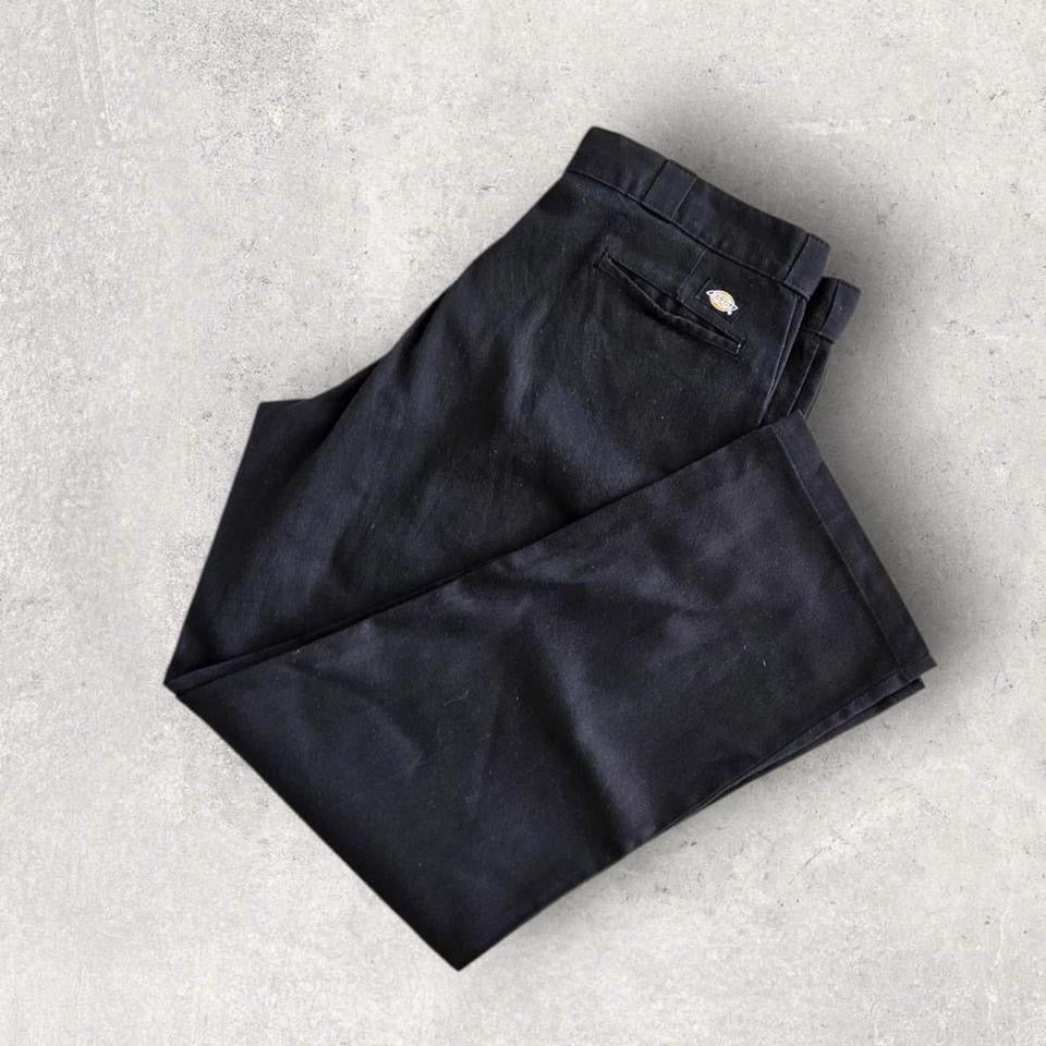 Dickies 874 Black Pants - W40 L32 – מכנסי דיקיס קלאסיים בצבע שחור וינטג'