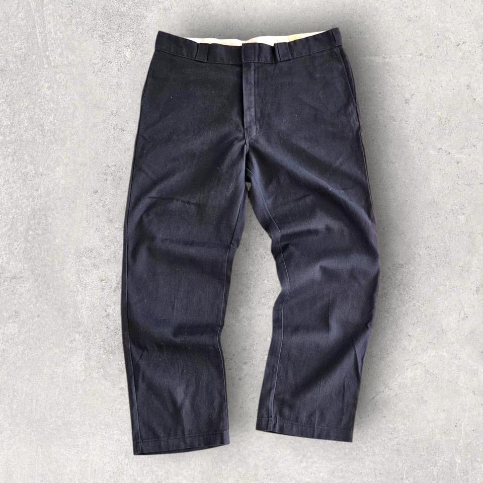 Dickies 874 Black Pants - W40 L32 – מכנסי דיקיס קלאסיים בצבע שחור וינטג'