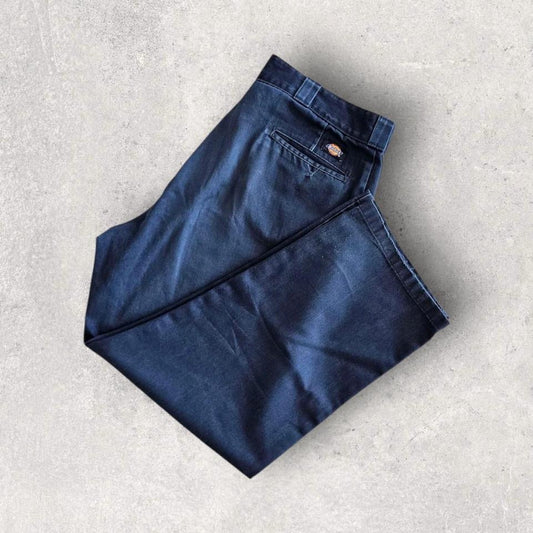 Dickies 874 navy pants classic workwear vintage fit size 92x99