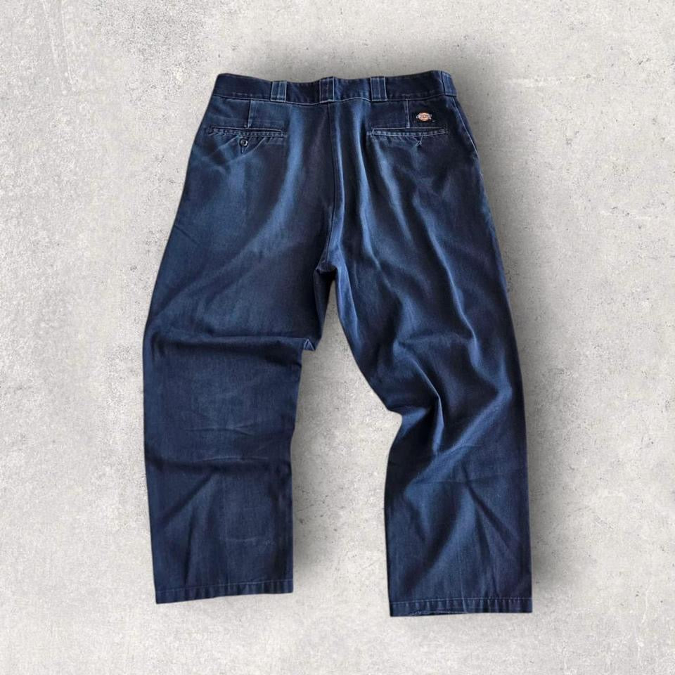 Dickies 874 navy pants classic workwear vintage fit size 92x99