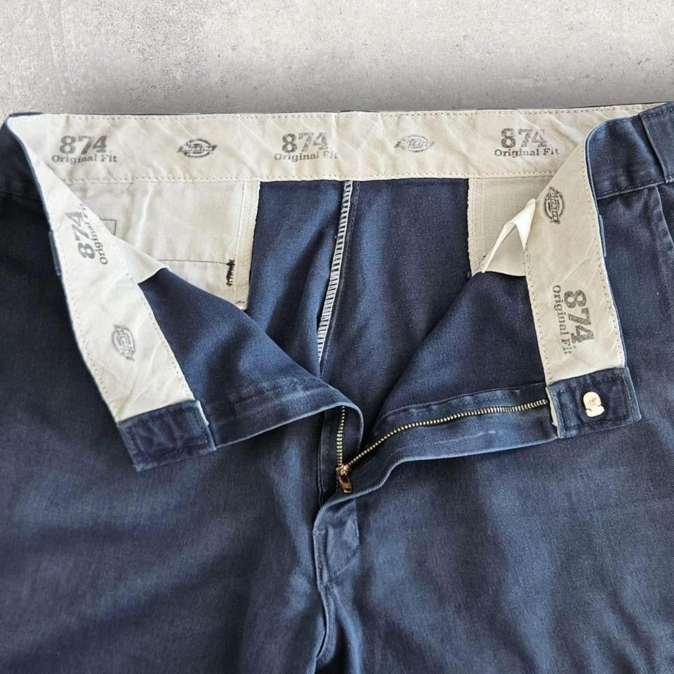Dickies 874 navy pants classic workwear vintage fit size 92x99