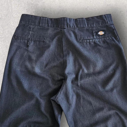 Dickies 874 black pants straight fit vintage workwear size 86x113