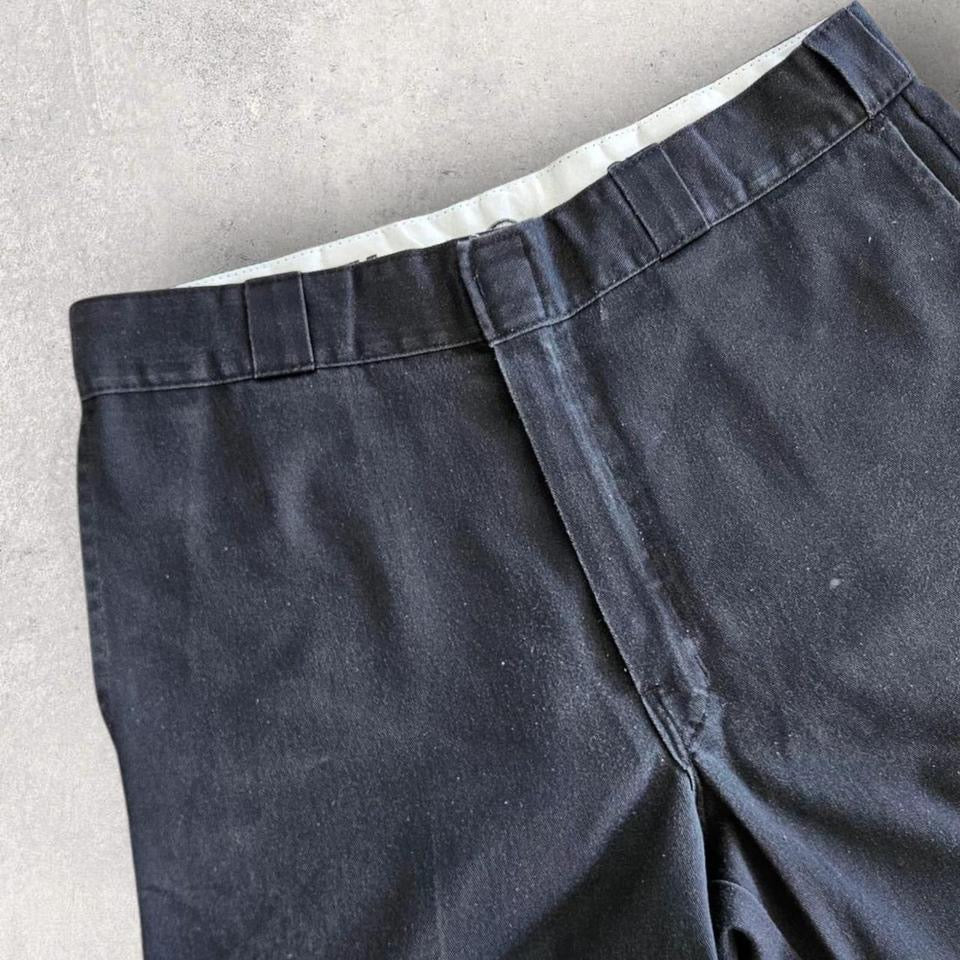 Dickies 874 black pants straight fit vintage workwear size 86x113