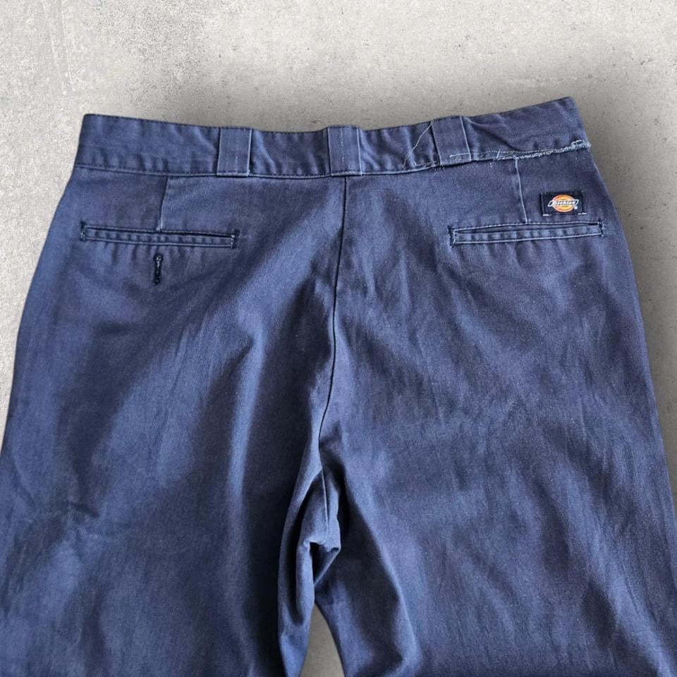Dickies 874 navy trousers blue workwear vintage size 36x39