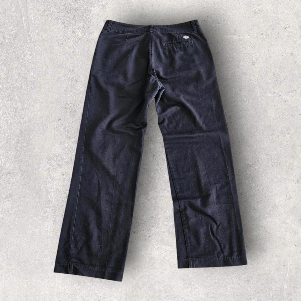 Dickies black workwear pants vintage durable streetwear size 33x41