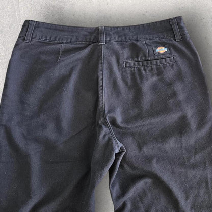 Dickies black workwear pants vintage durable streetwear size 33x41