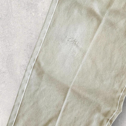 Dickies 874 cream pants workwear vintage straight fit size 31x32