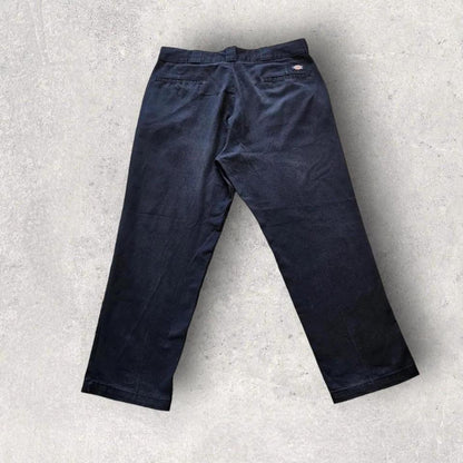 Dickies 874 Black Trousers - 38X30 מכנס שחור וינטג' מקורי של דיקיס במצב טוב – פריט יד שנייה מהאתר הכי גדול בארץ