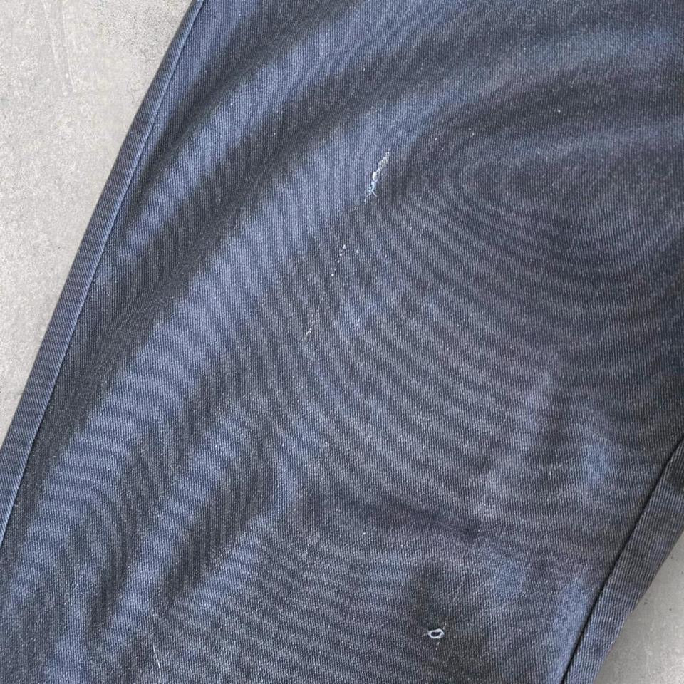 Dickies 874 Navy Flex Pants 38x32 – vintage navy work pants with light front scratches