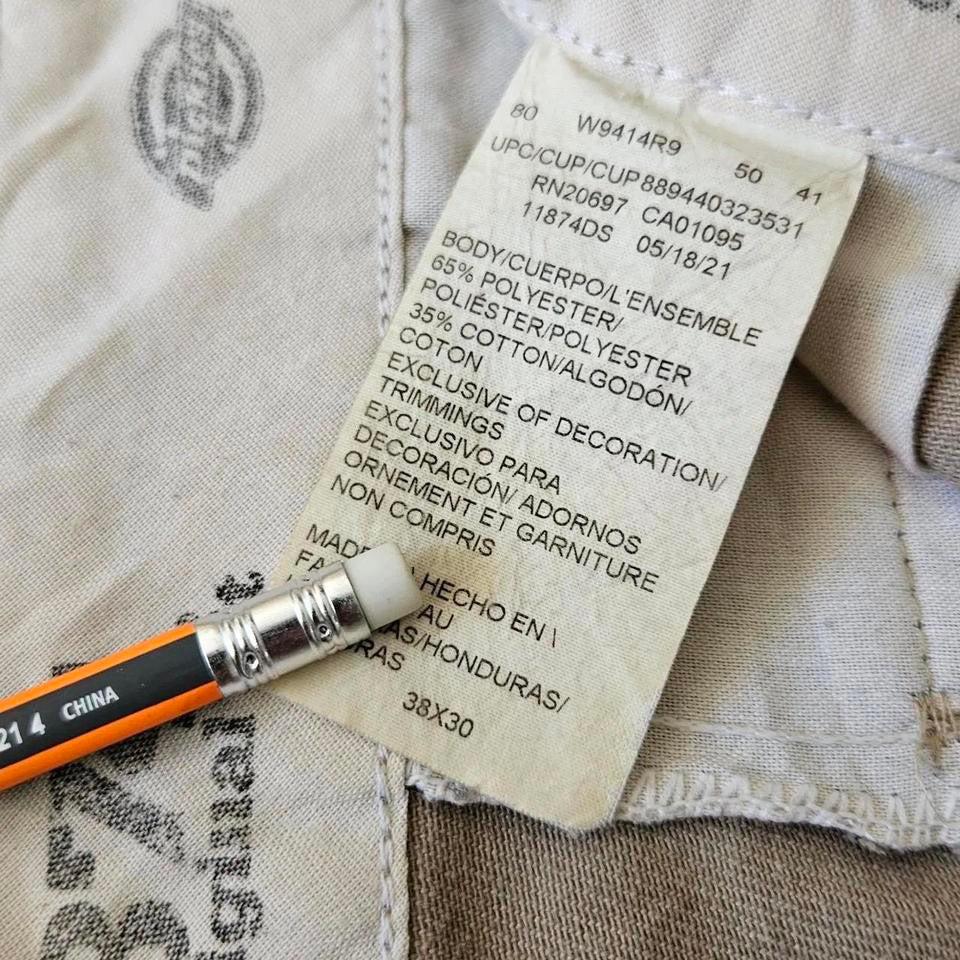 Dickies 874 Cream Pants – 38x30 vintage work pants