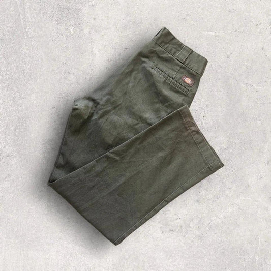 Dickies 874 Green Trousers – vintage green workwear