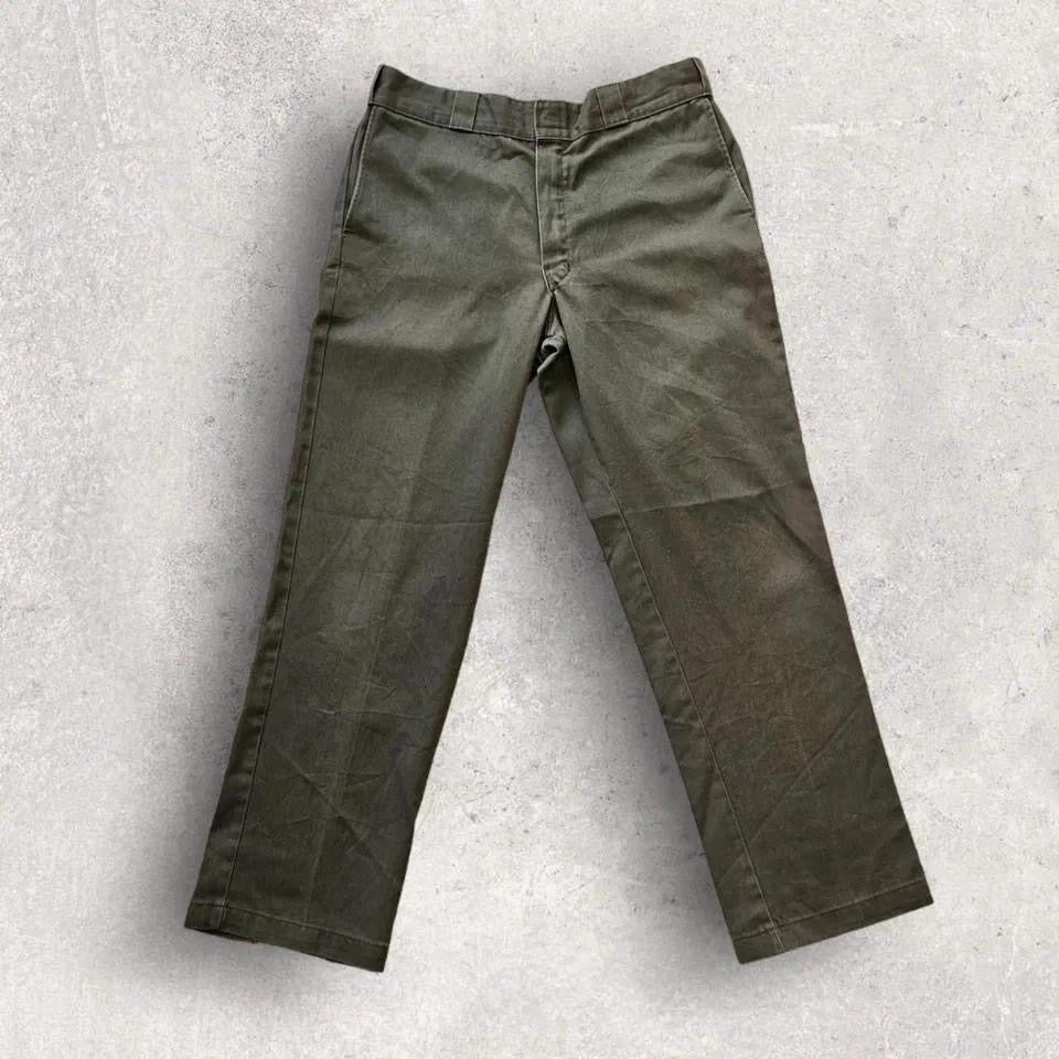 Dickies 874 Green Trousers – vintage green workwear