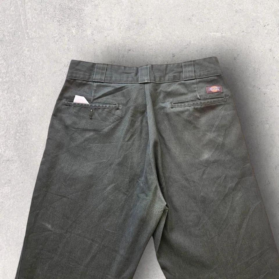 Dickies 874 Green Trousers – vintage green workwear