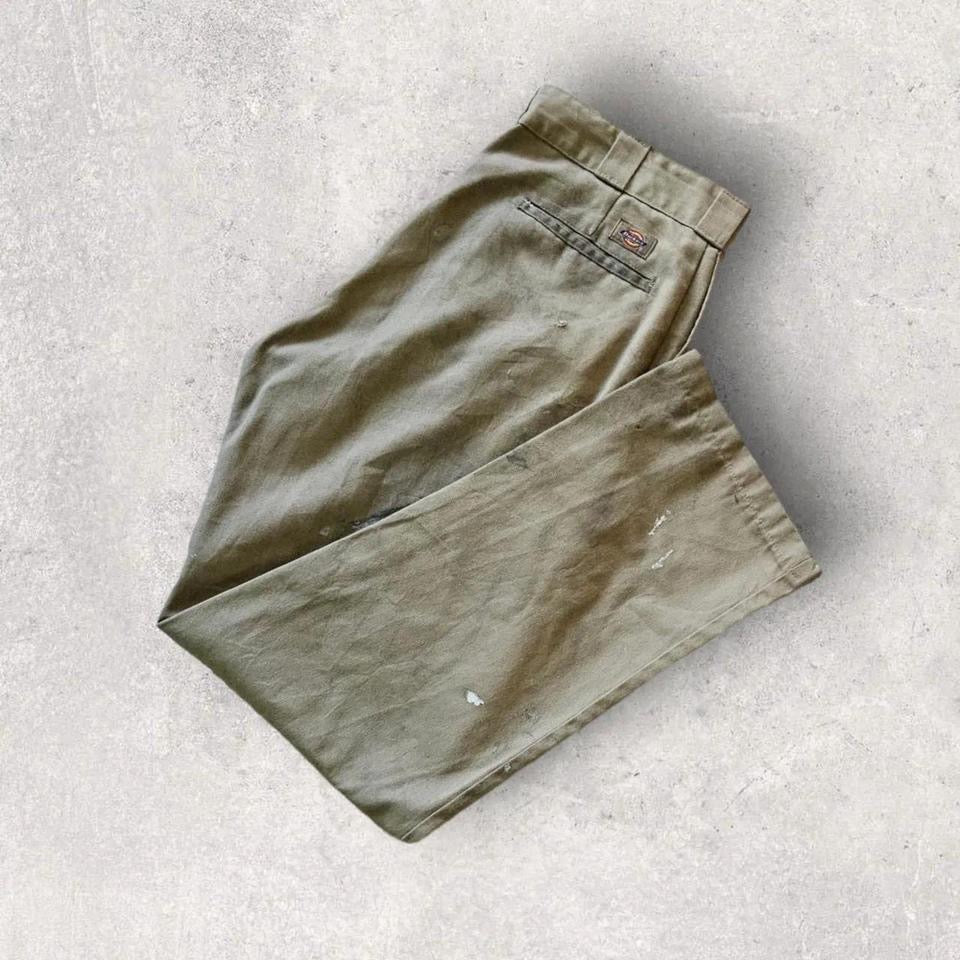 Dickies 874 Workwear Chino Pants 34x32 – used vintage paint-stained chino work pants