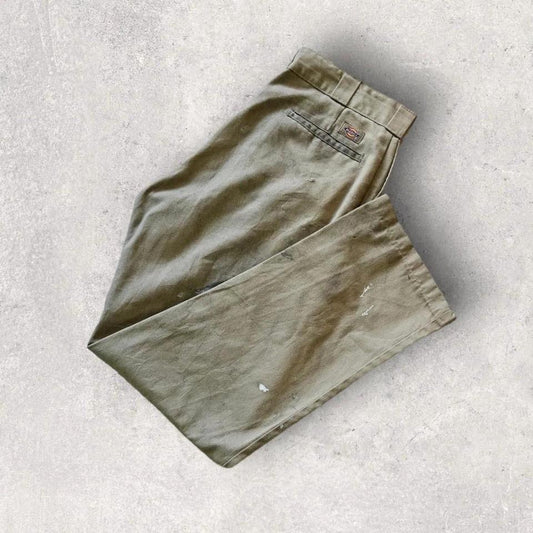 Dickies 874 Workwear Chino Pants 34x32 – used vintage paint-stained chino work pants