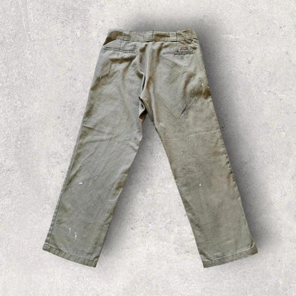 Dickies 874 Workwear Chino Pants 34x32 – used vintage paint-stained chino work pants