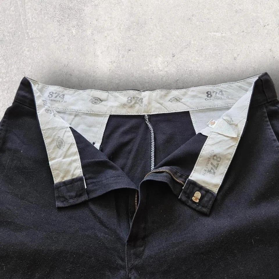 Dickies 874 Black Chino - 38x29 – second-hand black chino pants vintage